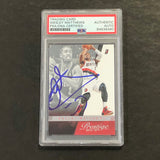 2014-15 Panini Prestige #143 Wesley Mathews Signed Card AUTO PSA Slabbed Mavericks