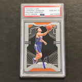 2019-20 Panini Prizm #257 Cameron Johnson Signed Card PSA Slabbed Auto 10 RC Suns