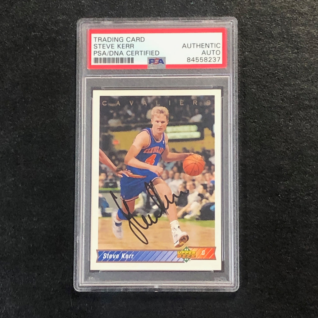 Steve deals kerr autograph