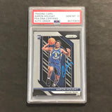 2018-19 Panini Prizm #114 Aaron Holiday Signed Rookie Card AUTO 10 PSA Slabbed RC Pacers