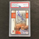 2009-10 Panini Studio #82 Boris Diaw Signed Card AUTO 10 PSA Slabbed Bobcats