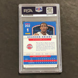 2012-13 Panini #202 Brandon Knight Signed Card AUTO 10 PSA Slabbed Pistons