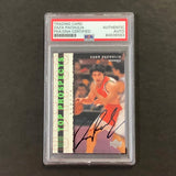 2003 Upper Deck Top Prospects #8 Zaza Pachulia Signed Card AUTO PSA Slabbed