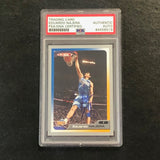 2005-06 Topps Total #194 Eduardo Najera Signed AUTO PSA Slabbed Nuggets