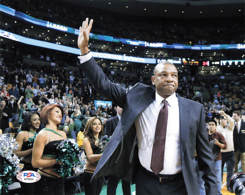 Doc Rivers Signed 8x10 photo PSA/DNA Los Angeles Clippers Autographed