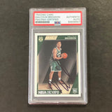 2016-17 NBA Hoops #291 Malcolm Brogdon Signed Card AUTO PSA/DNA Slabbed RC Bucks