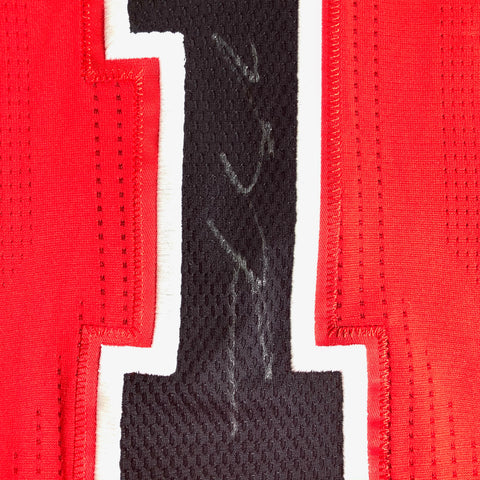 Derrick Rose signed 2010-11 REV 30 jersey Autographed PSA/DNA