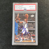 2008-09 Upper Deck #89 Mike Conley signed Card Auto 10 PSA Slabbed Grizzlies