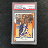 2008-09 Upper Deck MVP #77 Mike Conley signed Card Auto 10 PSA Slabbed Grizzlies