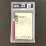 2000-01 Upper Deck #129 David Ortiz Signed Card AUTO PSA Slabbed Twins