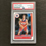 2021 Panini NBA Hoops #212 COREY KISPERT Signed Card AUTO PSA Slabbed Wizards