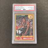 2013-14 NBA Hoops #159 Brandon Knight Signed Card AUTO PSA Slabbed Bucks