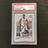 2012-13 Panini Prizm #207 Brandon Knight Signed Card AUTO PSA Slabbed Pistons