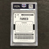 2015-16 NBA HOOPS #62 Kenneth Faried Signed AUTO PSA Slabbed Nuggets