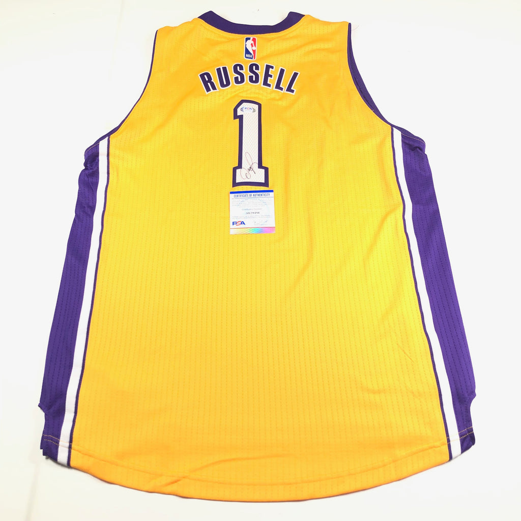 Los Angeles Lakers Autographed Jerseys