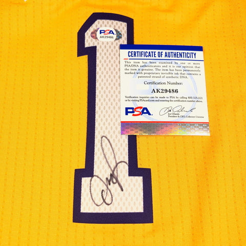 Mark Price Signed Jersey (PSA COA)