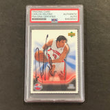 2004 Upper Deck #2 Carlos Delfino Signed Card AUTO PSA Slabbed RC Pistons