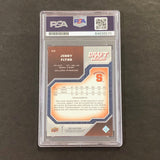 2009-10 Upper Deck Draft Edition #52 JONNY FLYNN Signed Card AUTO PSA Slabbed Syracuse