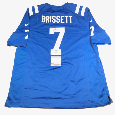 Jacoby Brissett signed jersey PSA/DNA Fanatics Indianapolis Colts Autographed