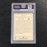 2006-07 Topps Turkey Red #172 Ryan Gomes Signed Card AUTO PSA Slabbed Celtics