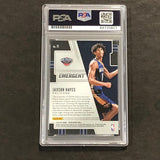 2019-20 Panini Prizm Emergent #11 Jaxson Hayes Signed Card AUTO PSA Slabbed RC Pelicans