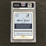 2016-17 Panini Donruss #32 Marc Gasol Signed Card AUTO PSA Slabbed Grizzlies