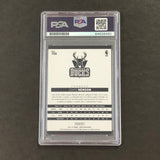 2014-15 NBA Hoops #150 John Henson Signed Card AUTO PSA Slabbed Bucks