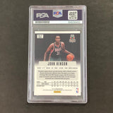 2012-13 Panini Prizm #251 John Henson Signed Card AUTO PSA Slabbed