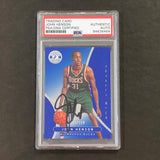 2012-13 NBA Panini Totally Certified #261 John Henson Signed Card AUTO GRADE PSA Slabbed