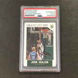 2015-16 NBA Hoops #193 John Henson Signed Card AUTO PSA Slabbed Bucks