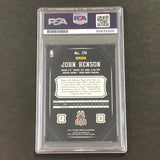 2013-14 Panini Pinnacle #174 John Henson Signed Card AUTO PSA Slabbed Bucks