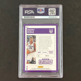 2016-17 Panini Contenders #6 Buddy Hield Signed Card AUTO PSA Slabbed RC Pelicans