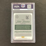 2016-17 Donruss Basketball #9 John Henson Signed Card AUTO PSA Slabbed Bucks