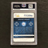 2015-16 Panini Excalibur #23 Jerami Grant Signed Card AUTO PSA Slabbed 76ers