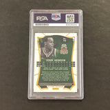 2013-14 Panini Select #70 John Henson Signed Card AUTO PSA Slabbed Bucks