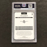 2015-16 Panini NBA Hoops #104 Eric Gordon Signed Card AUTO PSA Slabbed Pelicans