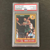 2013-14 NBA HOOPS #107 John Henson Signed Card AUTO PSA Slabbed Bucks