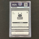 2013-14 NBA HOOPS #107 John Henson Signed Card AUTO PSA Slabbed Bucks