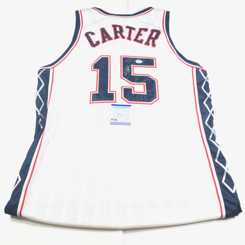 Vince Carter signed jersey PSA/DNA New Jersey Nets Autographed