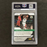 2018-19 Panini Prizm #178 Marcus Smart Signed Card AUTO PSA/DNA Slabbed Celtics