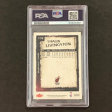 2008-09 NBA Fleer #178 Shaun Livingston Signed Card AUTO PSA Slabbed Heat
