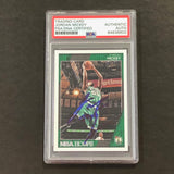 2016-17 Panini NBA Hoops #176 Jordan Mickey Signed Card AUTO PSA/DNA Slabbed Celtics