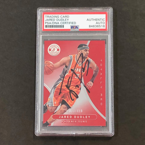 2012-13 Panini Totally Certified #257 Jared Dudley Signed Card PSA Slabbed Suns