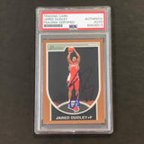 2007-08 BOWMAN CHROME #139 Jared Dudley Signed Card AUTO 347/399 PSA Slabbed Bobcats