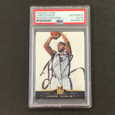 2012-13 Panini Momentum #236 Jared Dudley Signed Card PSA Slabbed Suns