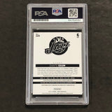 2014-15 Panini NBA Hoops #265 Dante Exum Signed Card AUTO PSA Slabbed RC Jazz