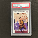 2015-16 NBA Hoops #70 Timofey Mozgov Signed AUTO PSA Slabbed Cavaliers