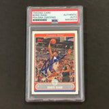 2006-07 Topps #159 Boris Diaw Signed Card AUTO PSA Slabbed Suns