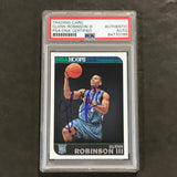 2014-15 NBA Hoops #294 Glenn Robinson III Signed Card AUTO PSA Slabbed RC Minnesota Timberwolves