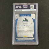2013-14 Panini Totally Certified #230 Gorgui Dieng Signed Card AUTO PSA Slabbed Minnesota Timberwolves